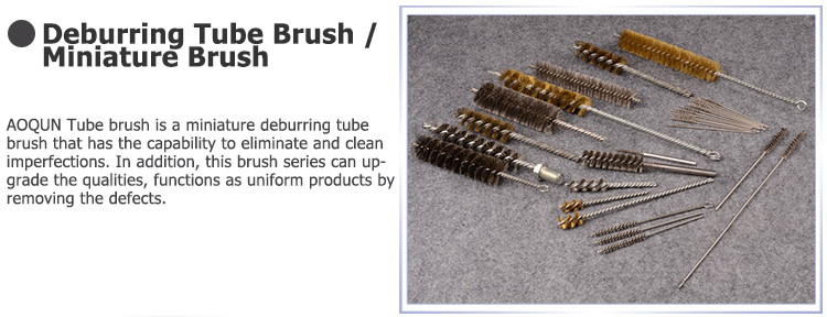 Deburring Cross Wire Small Cleaning Hole Brushes