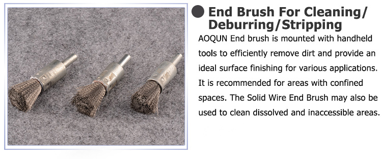 Soild Wire End Brush