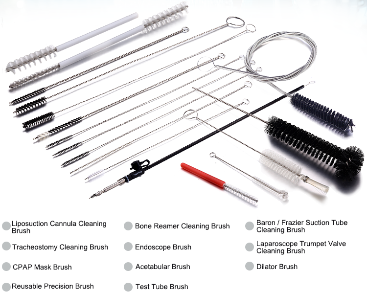 Different Kinds of Medical Cleaning Brush
