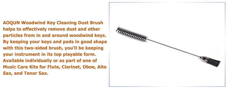 Woodwind Key Cleaning Dust Brush