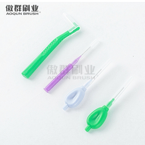 Angle Toothbrush Cleaners Micro Dental Floss Interdental Brush