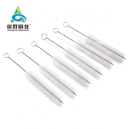 Laboratory Apparatus Small Long Cleaner Bottle Cleaning Test Tube Brushes with Soft Tip