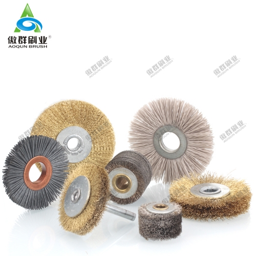 Small Cleaning Wheel Cup Metal Brass Stainless Steel Wire Brush for Drill Grinder Cleaner
