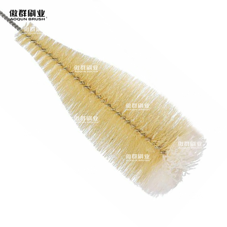 Plastic-Free Water Bottle Cleaning Brush with Metal Handle