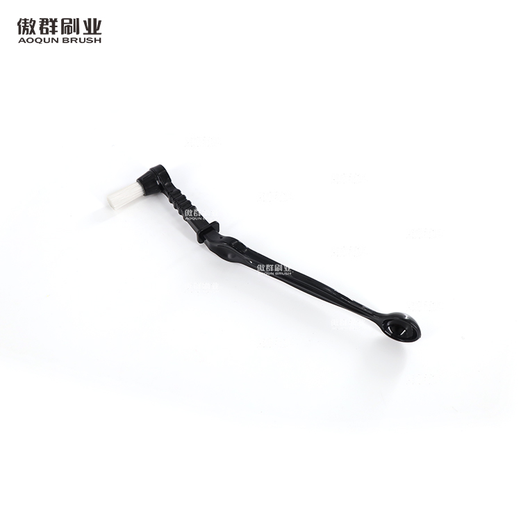 Black Handle Espresso Coffee Machine Nylon Cleaning Brush