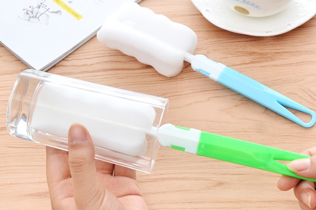 How To Use Sponge Cup Cleaning Brush?