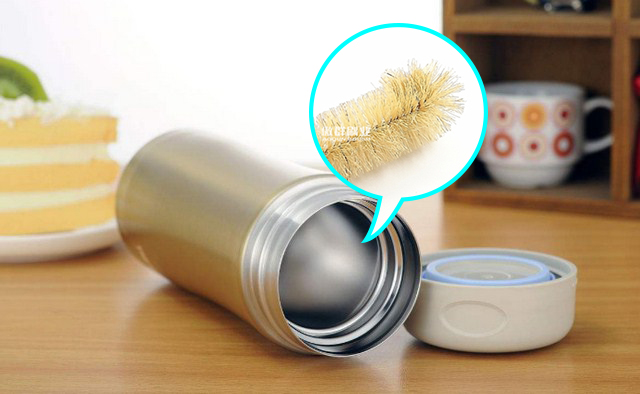 How Does The Aoqun Vacuum Flask Brush Effectively Decontaminate?