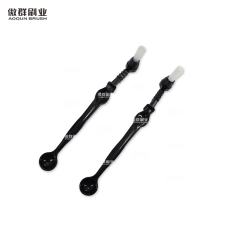 Black Handle Espresso Coffee Machine Nylon Cleaning Brush