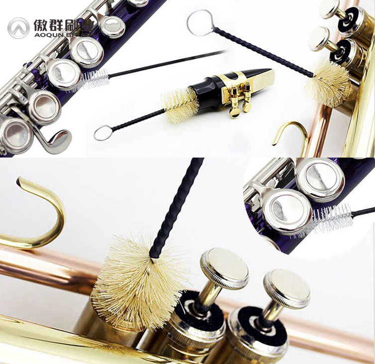 The Instrument Cleaning Brush Cleans Your Trumpet For You | AOQUN