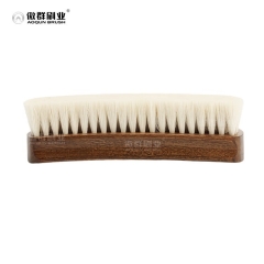 Shoe Polish Brush Set | Long Handle Brush | Leather Shoes Boot Cleaning | Horse Hair Bristle