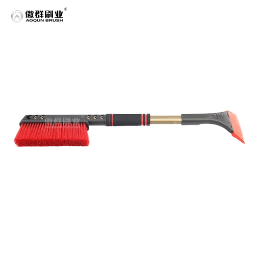 Durable Winter Multifunctional Sonw Brush With Ice Scraper | Removing Snow Wet Leaves Dribs