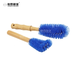 Car Wash Tyre Brushes Set With Long Handle For Cars | Wheel Detail Brush Bendable Wheel Brush
