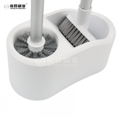 Toilet Brush White Toilet Bowl Brush for Bathroom Professional/Janitorial Scrub Brush for Toilet