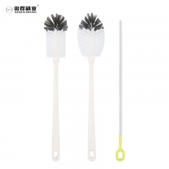 Glass and Water Bottle Brush, Long-Lasting, Safe on Glassware, Shaker Bottles, Food Processors, & More, Non-slip handle, Durable, Reusable