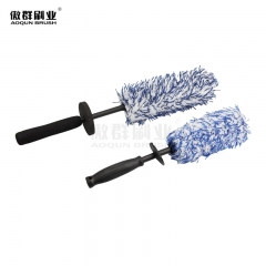 Car Wash Tyre Brushes Set With Long Handle For Cars | Wheel Detail Brush Bendable Wheel Brush