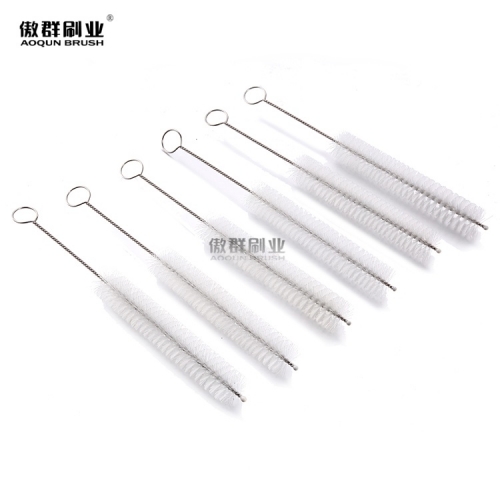 Laboratory Apparatus Small Long Cleaner Bottle Cleaning Test Tube Brushes with Soft Tip