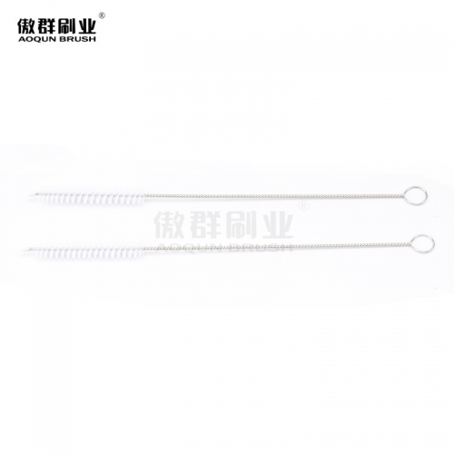 Grinder Cleaning Brush | Coffee Pot Curve Brush | Barista Brush in Stainless Steel
